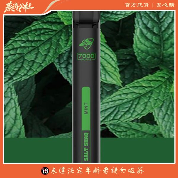 鯊克拋棄式電子煙 Salt Shaq 7000 Puffs一次性煙桿 正品現貨 買10送1